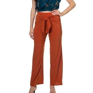 Wrap Waist Tie Pants
